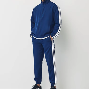 Conjunto Deportivo Informal para Hombre, Chaqueta y Pantalones Transpirables de Secado Rápido para Gimnasio, Entrenamiento, Correr y Uso Diario - Product Image 1