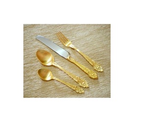 ชุดช้อนส้อมทํามือที่ทันสมัยสําหรับเด็กชุดมีดส้อมและช้อนสแตนเลสชุดช้อนส้อมแต่งงานผู้ผลิตจากอินเดีย - Product Image 6