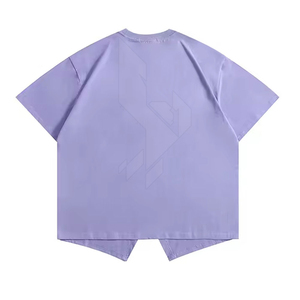 DTG เสื้อยืดวินเทจสำหรับผู้ชายเสื้อยืด2 in 1พิมพ์ลายเสื้อยืดฮิปฮอปโอเวอร์ไซส์ - Product Image 6