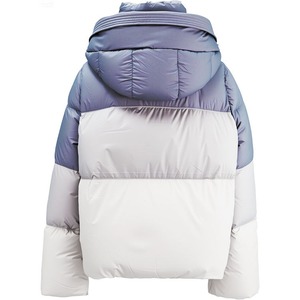 Women's Short Bubble Coat Winter Crop Warm Long Sleeve Fashion Cropped Puffer <b>Jacket</b> with Hood - Product Image 4