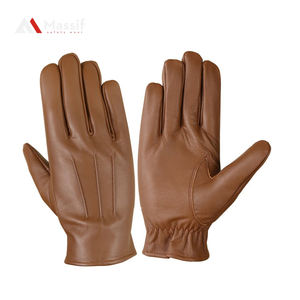 Gants de conduite d'hiver personnalisés de haute qualité pour jeunes Gants en cuir bon marché Bonne protection - Product Image 6