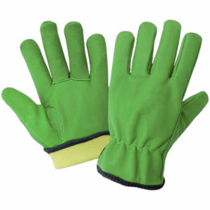 Vêtements de travail durables Gants de construction résistants Gants de travail réfléchissants en cuir de sécurité avec résistance à la chaleur - Product Image 4
