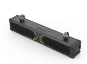 ซาวด์บาร์ ATV/UTV พร้อมแถบไฟหลากสี RGB 28 \ "6-ลำโพง IPX6 BT 5.3ซิงค์เพลงสำหรับเรือ/รถกอล์ฟเอาต์พุต500W - Product Image 3