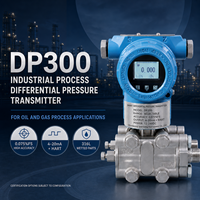 QLX DP300 Industrial Differential Pressure Transmitter 4-20mA HART for Oil Gas Chemical Process Monitoring