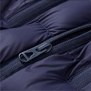 2025 nouveau gros hommes vestes bouffantes manteaux à bulles brillantes avec Logo personnalisé à capuche toile hiver saison veste d'extérieur - Product Image 5