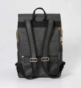 Pugmark Alligator Stylish Vegan Kraftpaper Vintage Unisex Laptop <b>Backpack</b> Trendy Design Waterproof Anti-Theft Arcuate Shoulder - Product Image 4