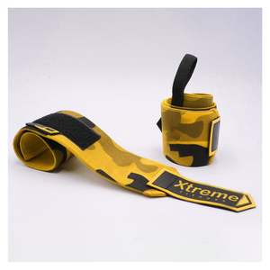 Muñequeras con Logotipo Personalizado, Elásticas, Transpirables, Suaves, de Nailon y Algodón, Antideslizantes, para Entrenamiento, Levantamiento de Pesas, Soporte para Muñeca - Product Image 4