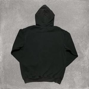 Sudadera con capucha negra Vintage de raza pura pequeña, sudaderas con capucha para hombre de peso pesado, venta al por mayor, sudaderas con capucha para hombre de gran tamaño de algodón pesado lavado - Product Image 2