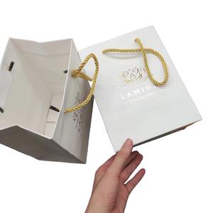 2025 New Design Square Shape Germination <b>Grow</b> Paperboard <b>Bags</b> Export Quality for Formal Clothes Shopping Made in India - Product Image 2