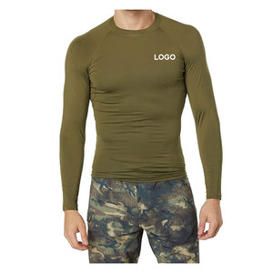 Rash Guard à manches longues sur mesure pour hommes MMA équipement d'entraînement avec tissu respirant à séchage rapide et vêtements de sport Jiu Jitsu Kimono - Product Image 1