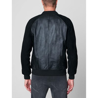 Veste d'hiver pour homme en toile et cuir de mouton/vache, écologique, respirante et imperméable, meilleure qualité, prix bas, best-seller 2026