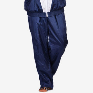 Haute qualité personnalisé hommes grande taille hiver décontracté deux pièces ensemble pleine longueur blanc coupe-vent sueur Jogging survêtement en gros - Product Image 6