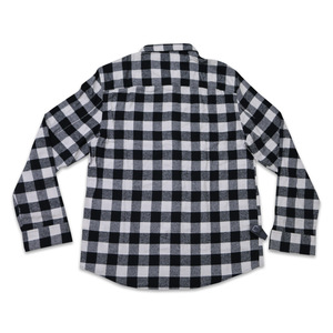 2024 últimas camisas de franela camisas de manga larga de algodón liso para hombre camisa de negocios delgada - Product Image 2