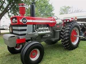 Tractor de ruedas Massey Ferguson 385 4WD MF 375 usado con componentes centrales como cojinete de caja de cambios de bomba de motor-para uso agrícola - Product Image 4