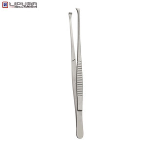 Pinzas Nelson Manejo de tejidos Agarre quirúrgico Acero inoxidable Marcado OEM Instrumentos médicos Bajo Moq - Product Image 2