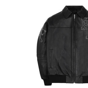 Chaqueta de Cuero para Hombre Pelle Pelle al Mejor Precio, Chaqueta de Invierno Premium de Cuero Genuino, Resistente al Viento e Impermeable, Todas las Tallas Disponibles - Product Image 3