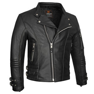 Productos de tendencia superior 2024 Ropa de hombre Chaqueta de motorista de cuero de moda Alta calidad Con logotipo y diseños personalizados chaqueta de invierno - Product Image 5