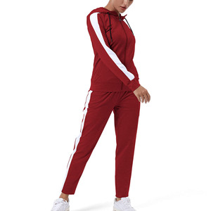 Chándal de talla grande de alta calidad para mujer, conjunto de dos piezas, ropa de calle informal, conjunto de 2 piezas para mujer, ropa deportiva, chándal con cremallera para mujer - Product Image 2