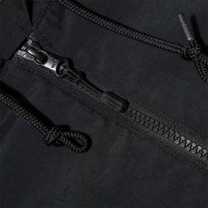 Veste coupe-vent pour hommes avec logo personnalisé 100% nylon respirant et à séchage rapide pour le fitness en plein air coupe-vent pour adultes - Product Image 5