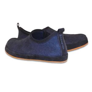 Scarpe in feltro da donna Woolnat in lana Merino blu Navy