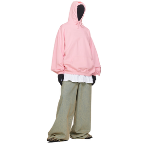 Pantalones Vaqueros Holgados Personalizados de Estilo Urbano para Hombre, Vaqueros de Mezclilla de Algodón Lavado Oscuro Desgastado, Pantalones Vaqueros de Moda Vintage para Hombre - Product Image 6