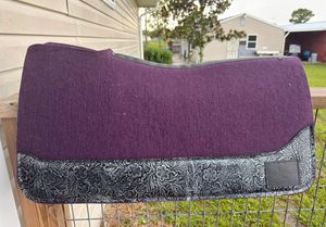 Cojín de gel de cuero resistente, almohadilla de sillín occidental antideslizante con forro polar para viajes largos, exportación mundial desde India - Product Image 2