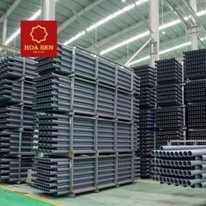 Tuyau de drainage en PVC blanc gris, écologique, personnalisé en usine, vente chaude, prix bas - Product Image 6