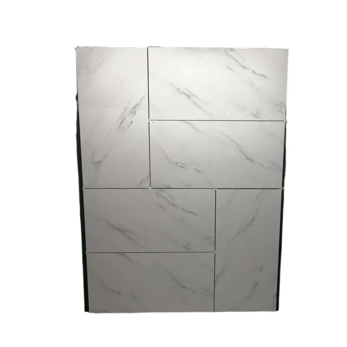 1200X600 Size For Hotel Lobby Floor Decoration Tiles White Carrara Marble Porcelain Floor Tiles at Low Prices