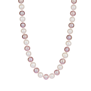 Collier de perles de culture d'eau douce 9x8mm - Product Image 1