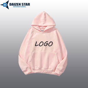 เสื้อฮู้ดผู้ชายลำลองสำหรับฤดูหนาว ผ้าฝ้ายฟลีซ 100% เป็นมิตรกับสิ่งแวดล้อม ระบายอากาศ กันลม สีพื้น ปักโลโก้ด้านหน้าได้ น้ำหนัก 300 กรัม 500 - Product Image 4