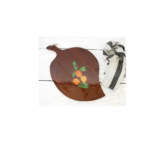 Planche à découper en bois et résine planche à fromage avec planche polie pour les utilisations en cuisine et restaurant - Product Image 6