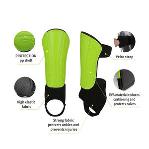 Recién llegado del fabricante, diseño personalizado, espinilleras de fútbol de calidad pura, Material de neopreno, protectores de piernas óptimos, calentadores para jugadores - Product Image 3