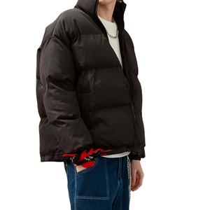 Chaqueta de Invierno 2025 para Hombre, Cálida, con Cuello Alto, Impermeable, Estilo Parka con Relleno, Estilo Urbano - Product Image 4