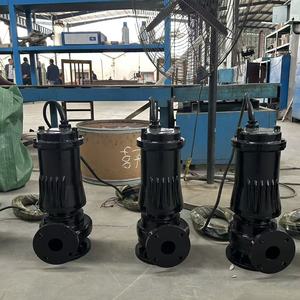 High Head Cast Iron Sewage <b>Submersible</b> <b>Pump</b> for Construction Site - Product Image 5