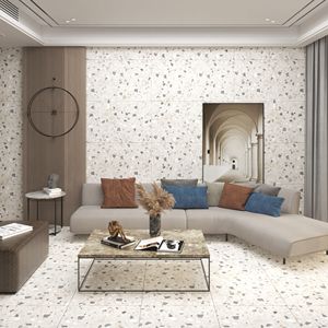 Carreaux de terrazzo modernes en céramique antidérapants pour l'extérieur, 600x1200 mm, pour appartement - Product Image 5