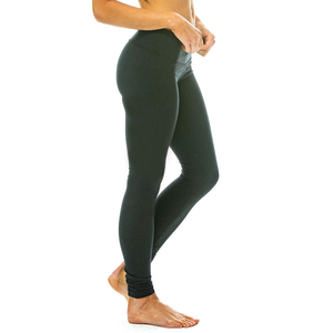 Leggings de sport ajustés à taille haute, design personnalisé, en spandex/nylon, de haute qualité, ensemble de leggings pour femmes, pour le jogging - Product Image 5