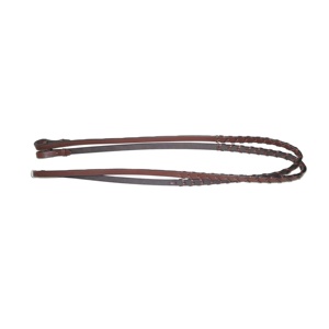 Riendas con cordones de cuero hechas a mano de caballo duraderas de alta calidad - Product Image 2