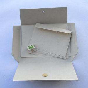 Carpeta A5 Color Marfil, Juego de Papelería, Carpeta de Papel 100% Fibra de Cáñamo, Portafolio Impreso, Carpeta de Documentos Multiusos - Product Image 3