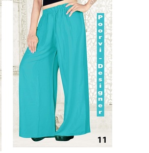 เสื้อผ้าเรยอนพลัสซด้า้านล่างเกรดพรีเมี่ยมน้ำหนักเบาสำหรับการใช้งานทั่วไปพร้อมฟรีไซส์ใหญ่ - Product Image 1