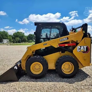 Quality Cat Skid Steer Loader 242D3 Yellow Wheel Loader CAT Brand Engine Core Component - Product Image 1