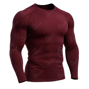 Comfortable Mens Rashguard Custom Logo Quick Dry Compression <b>Swim</b> <b>Shirt</b> Stylish Athletic Clothing for Gym and Water Sport - Product Image 4
