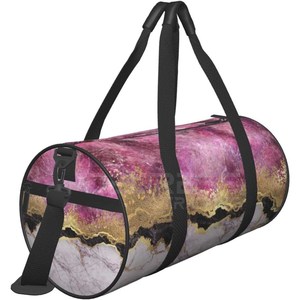 Bolsa de lona de viaje con logotipo personalizado, bolsa de gimnasio deportiva de gran capacidad, correas ajustables, lona de moda, Material de nailon, cierre de cremallera - Product Image 2