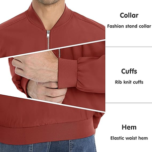 Veste bomber décontractée pour homme, prix imbattable, camouflage, différentes couleurs, grande taille, fermeture éclair, respirante, chaude, pour l'extérieur - Product Image 3