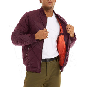 Nouvelle veste d'hiver matelassée tendance, design personnalisé, style streetwear, avec col montant et logo personnalisé - Product Image 4