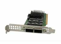 Carte d'interface réseau MCX623106AC-CDAT 100GbE à double port QSFP56 reconditionnée, PCI Express Server NIC