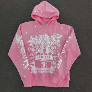 Kivotech ชุดวอร์มกางเกงขาบานและมีฮู้ดสำหรับผู้ชายชุดวอร์มซักกรดแบบไม่ติดหน้าจอออกแบบได้ตามต้องการ - Product Image 5