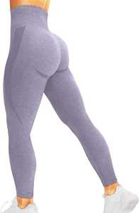 Leggings de Yoga con Cintura Elástica, Leggings Sin Costuras de Primera Calidad para Mujer, Leggings de Cintura Alta con Contorno de Sonrisa para Entrenamiento, Gimnasio y Yoga 2026 - Product Image 4