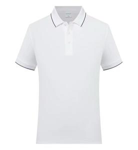 Nouveaux polos de designer personnalisés pour l'été Polos de golf de luxe à revers simples de couleur unie pour hommes - Product Image 1