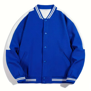 แจ็กเก็ตหลากหลายสำหรับผู้ชายแจ็กเก็ตเบสบอลขนแกะสไตล์เท่ๆสำหรับฤดูหนาว - Product Image 1