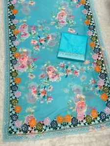ชุดส่าหรีจาก fabzobe ดีไซเนอร์ออกใหม่ - Product Image 6